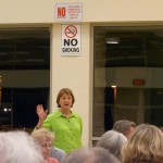 Senator Baker answers a question regarding changes to tax laws